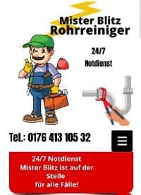 Mister Blitz der Rohrreiniger